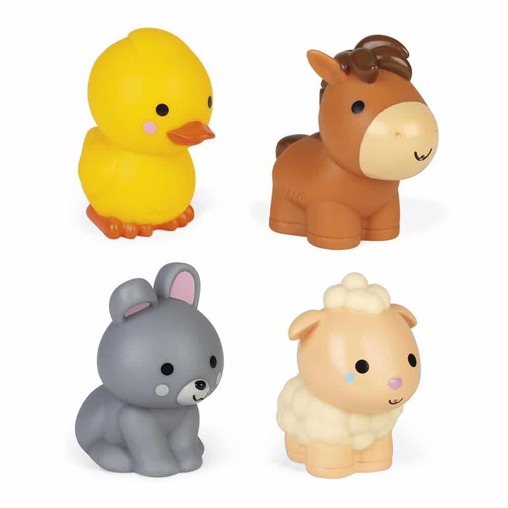 Janod Badspeelgoed - Spuitfiguur Boerderijdieren