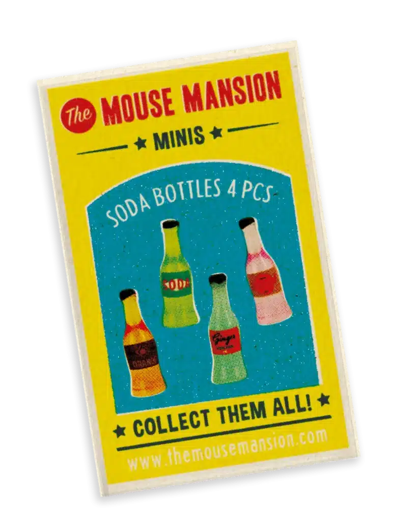 Het Muizenhuis mini's - limonadeflessen