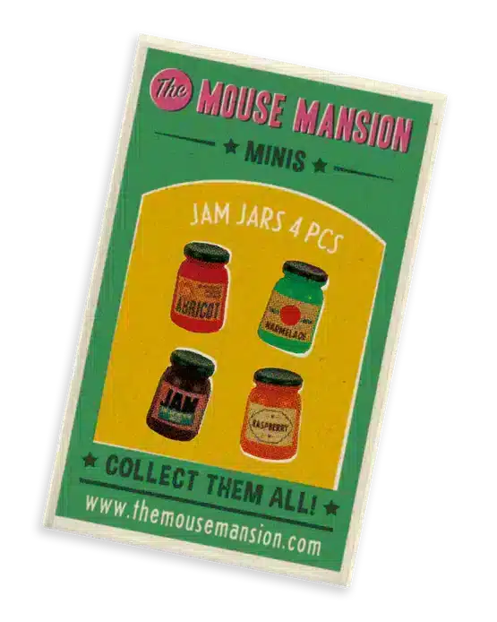 Het Muizenhuis mini's - jampotten