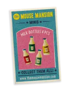 Het Muizenhuis mini's - melkflessen