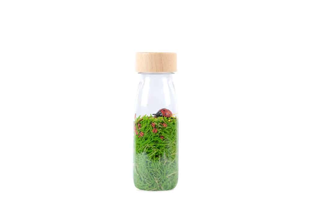 Petit Boum - Sensorische fles - Lieveheersbeestjes