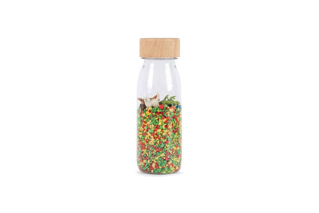 Petit Boum - Sensorische fles - Huisdieren