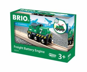 Locomotief voor goederentrein op batterijen