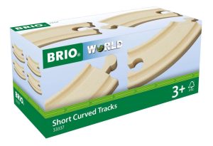 Gebogen korte rails
