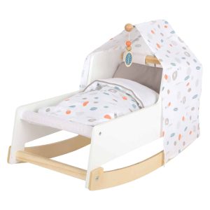 Small Foot – Houten Schommel Poppenbed Little Button