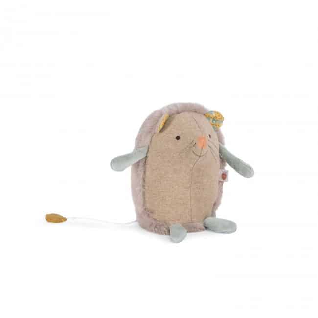 Moulin Roty Muziek Knuffel Egel, 'Trois Petits Lapins'