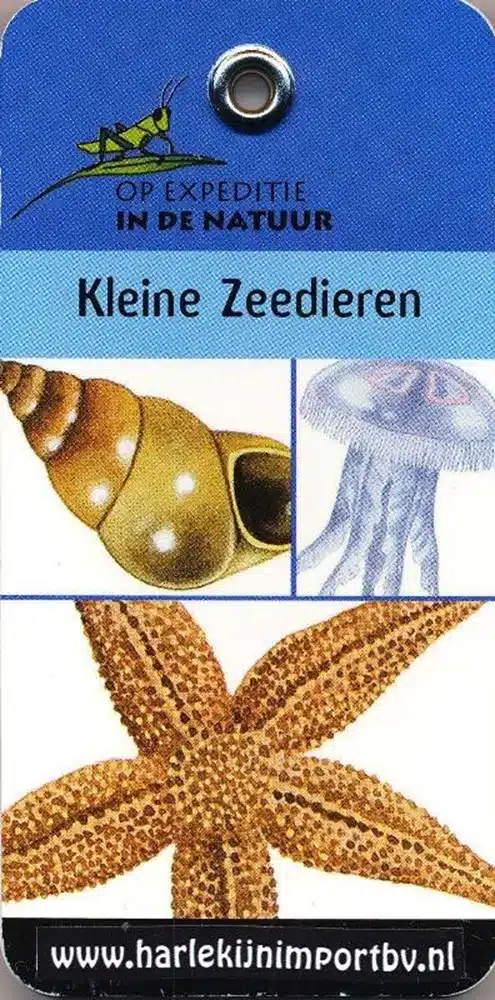 Expeditieboekje zonder clip: Kleine zeedier