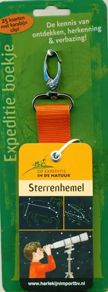 Expeditieboekje + clip: Sterrenhemel