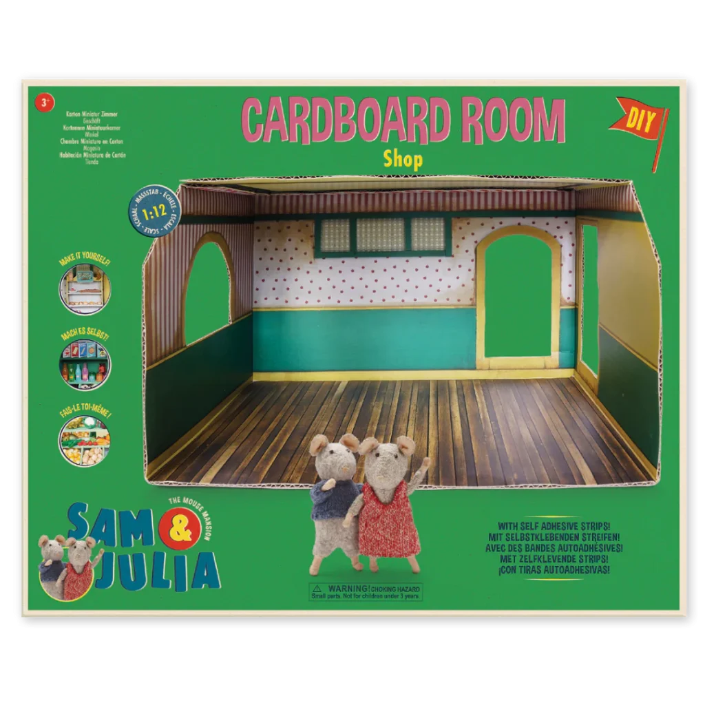 Kartonnen Miniatuur Kamer Winkel