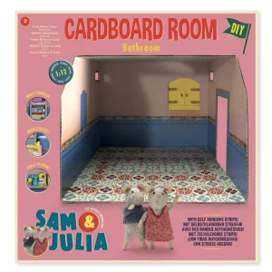 Kartonnen Miniatuur Badkamer