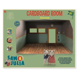 Kartonnen Miniatuur Klaslokaal