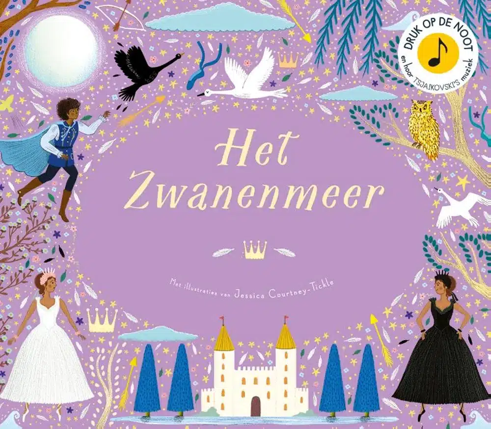 Geluidenboek: Het verhalen orkest: Het Zwanenmeer, muziekboek