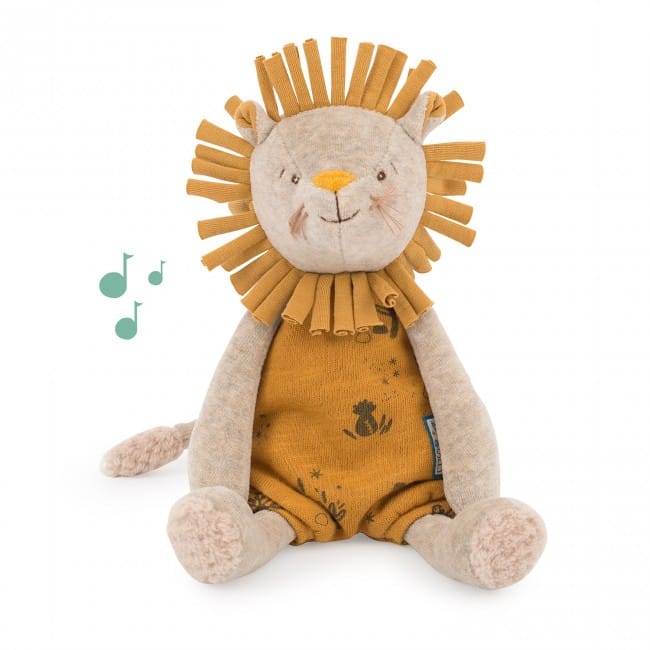 Muziekknuffel leeuw - Sous mon baobab