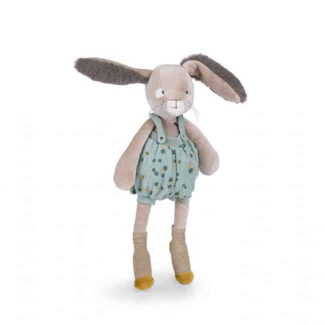 Moulin Roty Knuffel Konijn Salie 38cm, 'Trois Petits Lapins'
