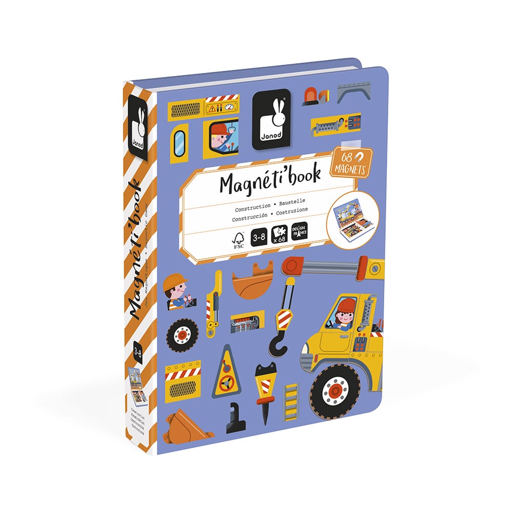 Janod Magnetibook - Constructie