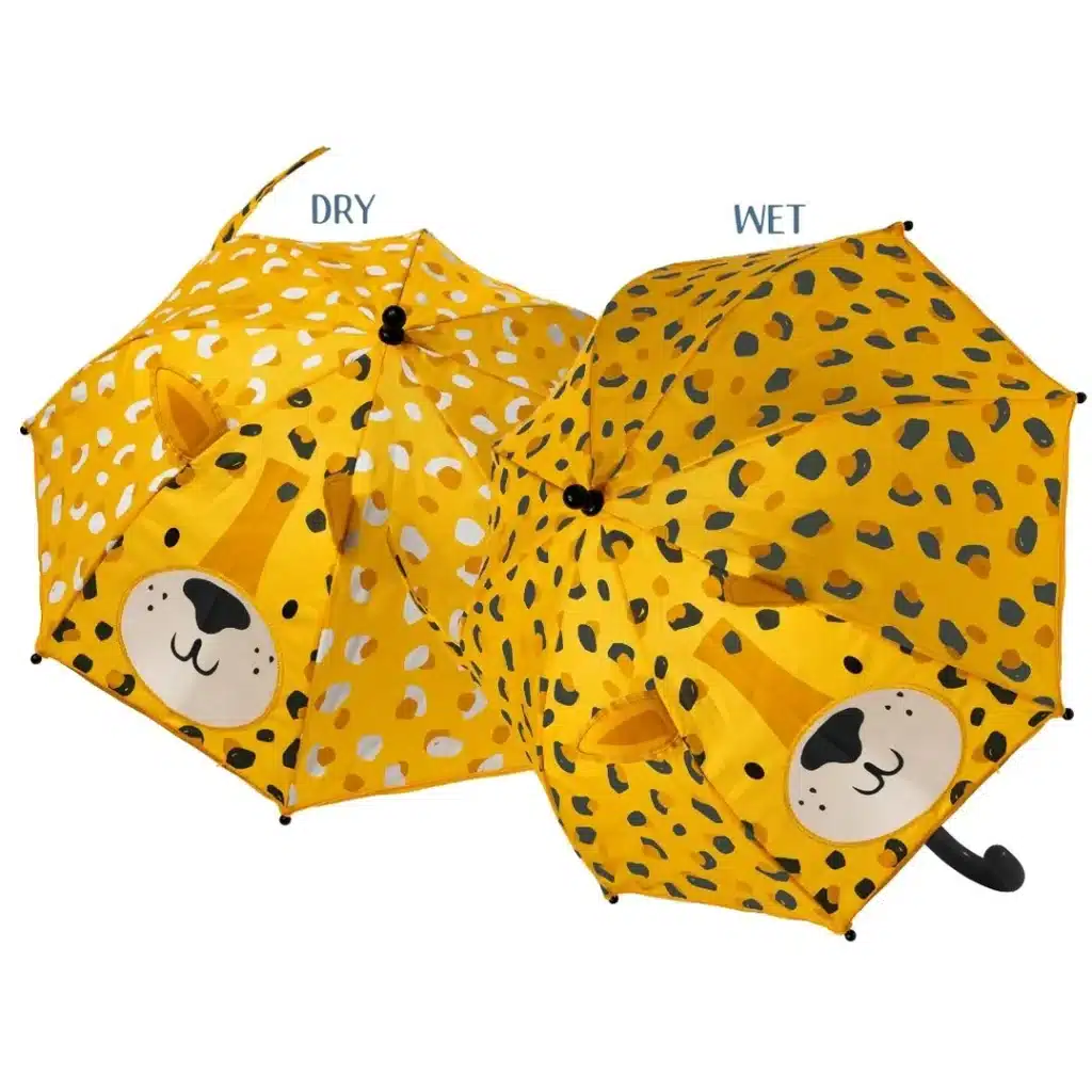 3D Leopard - van kleur veranderende paraplu