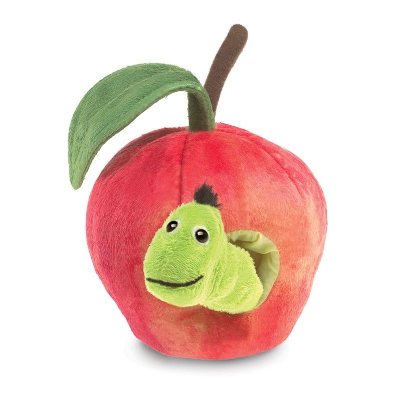 Worm in appel - Vingerpop