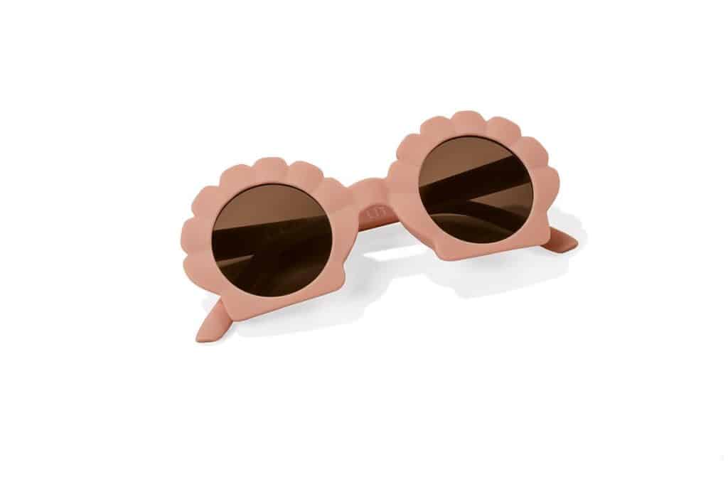 Little Dutch Schelp Zonnebril - Old Pink