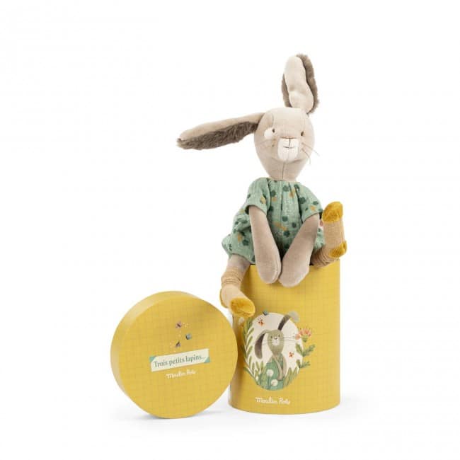 Moulin Roty Sage Bunny-pop (in doos)