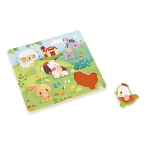 Janod Puzzel – Voelpuzzel boerderij