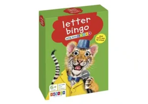 Veilig leren lezen, letterbingo. 6+