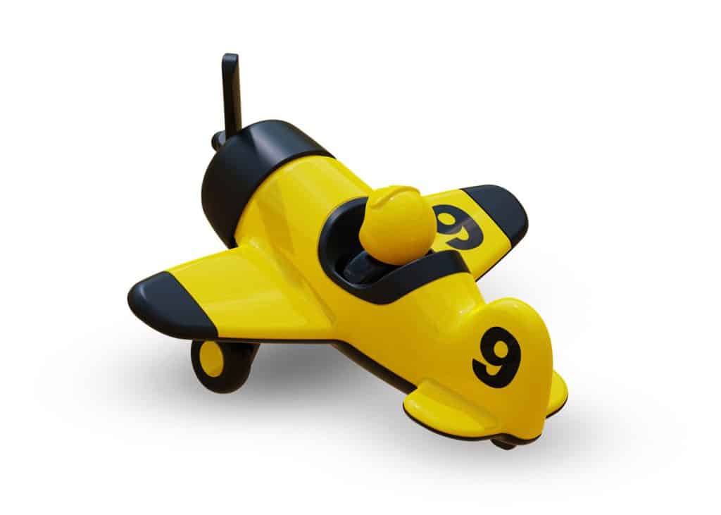 Playforever - Mimmo Aeroplane Yellow
