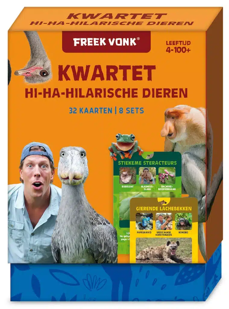 Freek Vonk dieren kwartet - Hi-Ha- Hilarische dieren