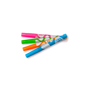 KIDYMARKER – 4 Fluoriserende markeerstiften RGBO