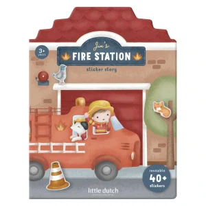 Little Dutch Stickervellen Jim’s Brandweer