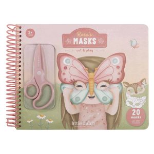 Little Dutch Rosa’s Maskers Maken – Met Schaar