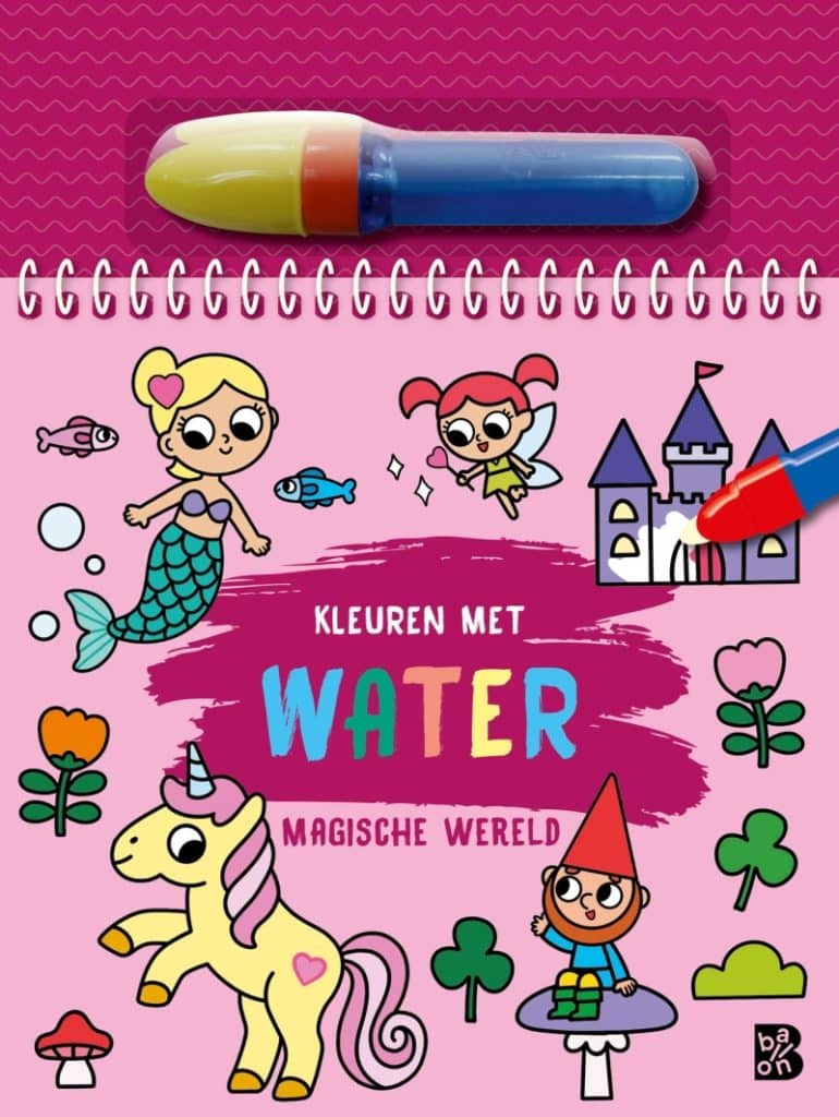 Kleuren met water - Magische wereld