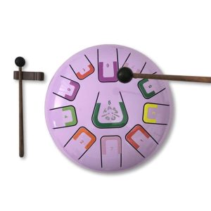 Tambú 11 tonen – Violet – Stalen Tong Drum